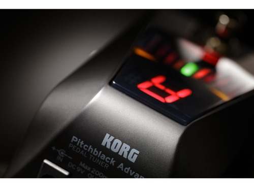 Imagen 5 de 10 de Korg Pitchblack Advance Afinador Pedal Escenario Bypass