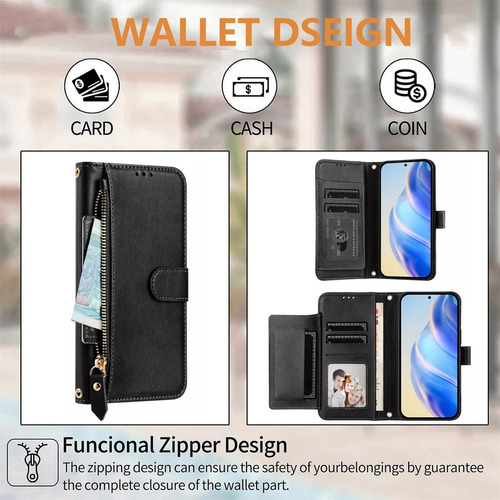 Funda Protectora De Cuero Tipo Cartera Para Infinix Smart 9 8pro