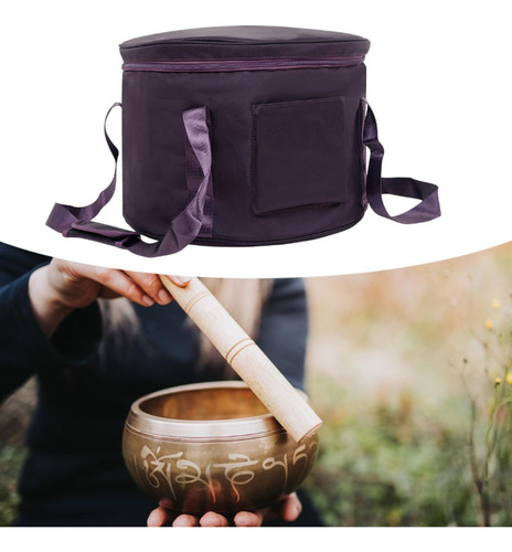 Sound Bowl Case Sound Bowl Bowl, Organizer Portador Bolso De