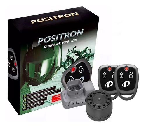 Alarma Moto Pst Positron Duoblock Sirena 2 Controles Presencia