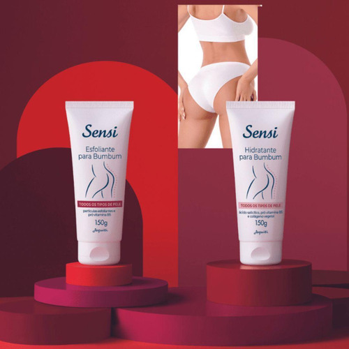 Esfoliante Para Bumbum Sensi 150 G - Jequiti
