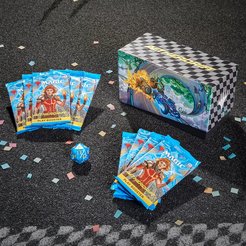 Bundle Aetherdrift Magic The Gathering 9 Boosters - Inglês