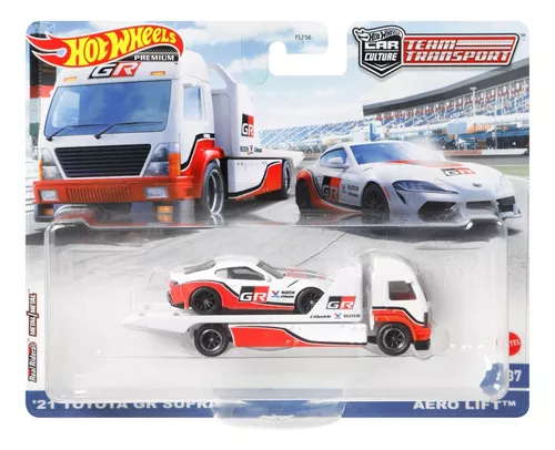 Hot Wheels Modelos de transporte de equipos y coches componentes