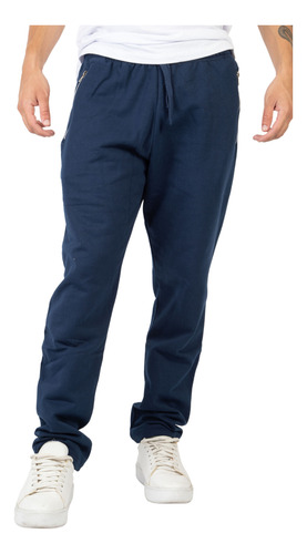 Jogging Pantalon Hombre Algodon Frizado Village Polo Club