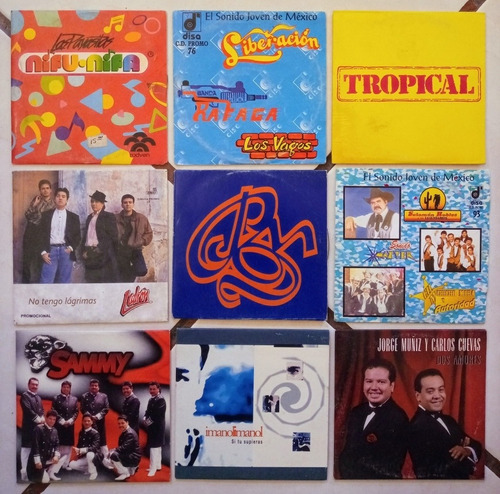 Cd's Promo Jose Jose Angeles Azules Imanol Luis Fonsi Otros (Usado)