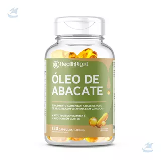 Óleo De Abacate 120 Capsulas Softgel 1.400mg + Vitamina E Sabor Compra Garantida
