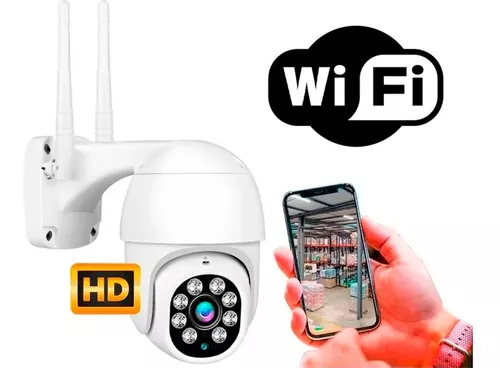 Camara Wifi Exterior Ip Domo Seguridad Inalambrica Microfono