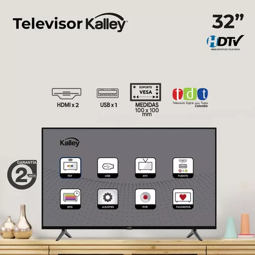 Televisor Kalley 50 Pulgadas Led Ultra Hd 4K Smart Tv Katv50uhd