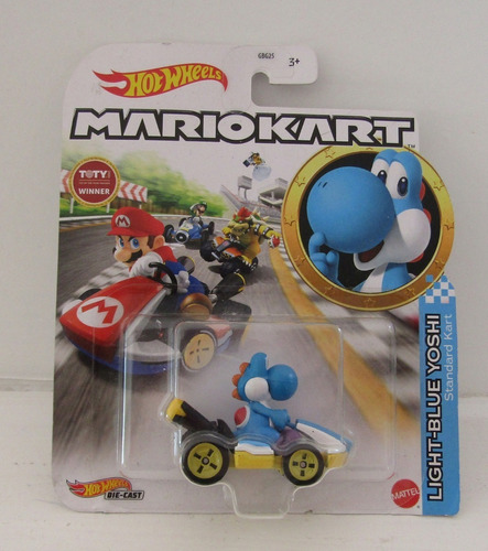 Hot Wheels Mariokart / Light Blue Yoshi