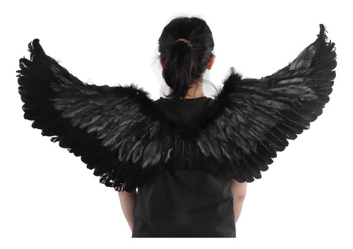 Juego De 3 Alas De Ángel Diabólico Para Halloween, Hechas A