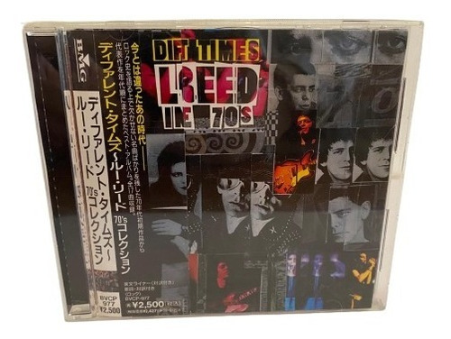 Different Times &#8211; Lou Reed In The 70s  Cd Japones [usa