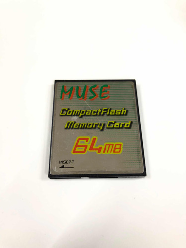 Tarjeta Memoria Compact Flash 64mb Muse