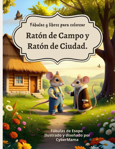 Ratón De Campo Y Ratón De Ciudad.: Fábulas Y Libros Para Col