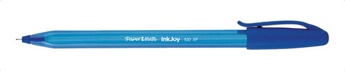 Boligrafo Inkjoy Punta Fina Paper Mate Azul Blister X2