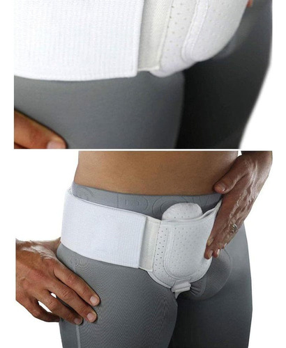 F Cinturón De Hernia Inguinal Ajustable Para Hombres Y