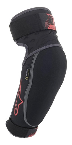 Coderas Ciclismo Alpinestars Vector Negro/rojo