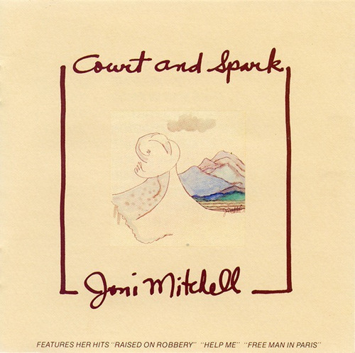 Joni Mitchell Cd: Court And Spark ( Simil Vinilo ) 