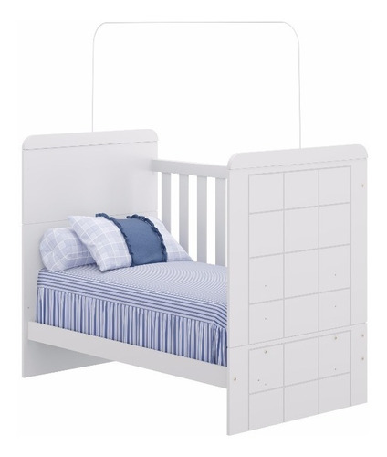 Cuna Colecho Charriot Laqueada Mini Cama Altura Regulable