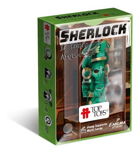 Juego De Mesa Sherlock La Tumba Del Arqueólogo - Top Toys