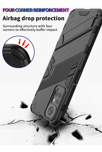 Funda Uso Rudo Redmi Note 11s/note 11 4g + Mica 9d Pengke