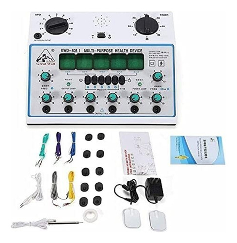Electroacupuntura Estimulador De 6 Canales De Salida Parche