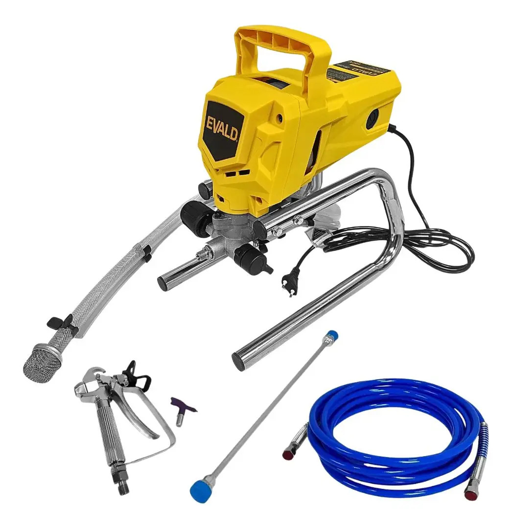 Máquina De Pintura Airless 1,3 Hp 1000w 3000psi 60 Hz Empa1000 Evald