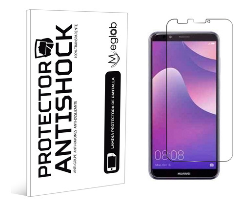 Protector Pantalla Antishock Para Huawei Y7 Pro 2018