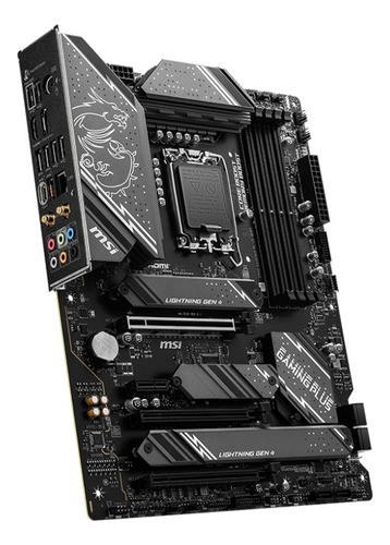 Placa madre Msi Z790 Gaming Plus Wifi Ddr5 Lga1700, color negro