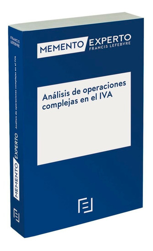 Libro Memento Experto Analisis De Operaciones Complejas E...