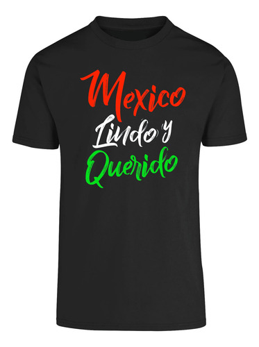 Spinne - Playera Caballero 100% Algodón Mexico Lindo Querido