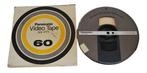 Cinta Video Tape Antigua Nueva Panasonic 60