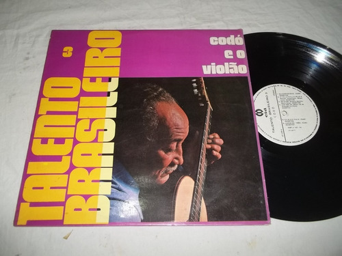 Lp Vinil - Codó E O Violão - Talento Brasileiro 3