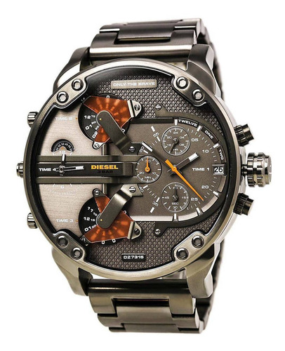 Reloj Diesel Mr Daddy Dz7315 Acero Inoxidable Para Hombre