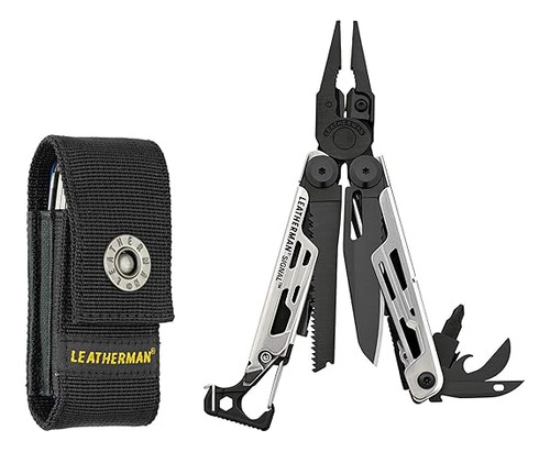 Leatherman Signal 19 En 1 Multiherramienta Negra Y Plata 