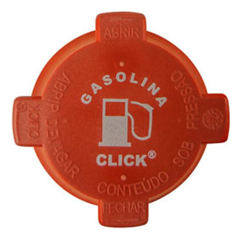 Tampa De Gasolina Tan Click Gm - Tc-5200 Vermelho