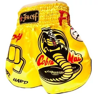 Jalch Short Muay Thai Muaythai Kickboxing Mma Cobra Kai