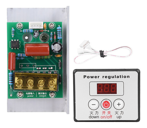 Controlador De Velocidad Scr, Regulador De Voltaje Digital,