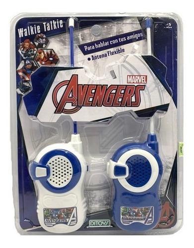 Avengers Walkie Talkie Con Antenas Flexibles Lny 2221