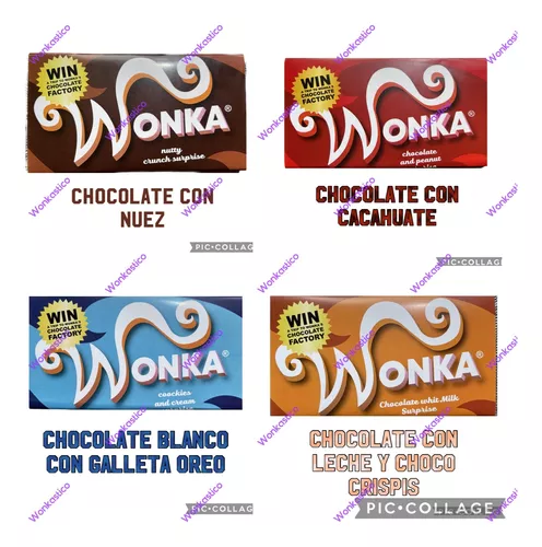 Chocolate Wonka Pack 4 Barras