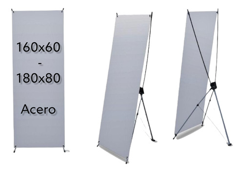 Tripie Publicidad Porta X Banner Ajustable 160x60 A 180x80 A
