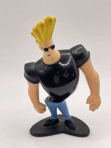 Johnny Bravo Mini Figura 10cms Original Cartoon Network 2004 (Usado)