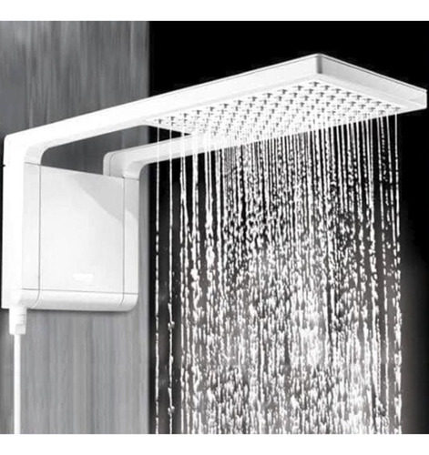 Chuveiro elétrico de parede Lorenzetti Acqua Ultra Storm branco 7800W 220V