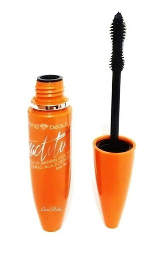 Mascara Pestañas Diamond Beauty Exactitud Fibras Alargadoras Naranja