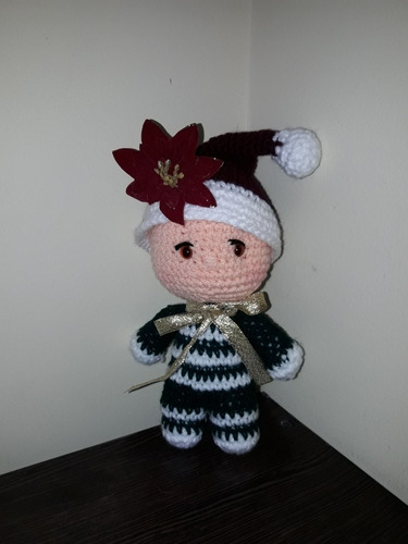 Duende Navidad!!! Tejido Amigurumi Crochet Muñeco