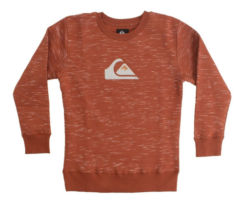 Buzo De Niños Quiksilver Comp Logo Htr Ocre Original