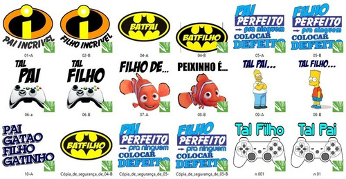 Estampas Para Dia Dos Pais Para Corel-envio Imediato!!