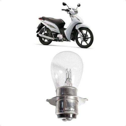 Lâmpada Do Farol 12v 30/30w Honda Biz 125