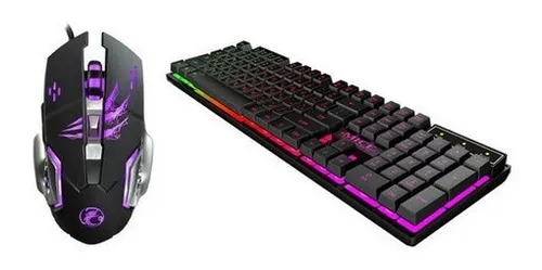 Kit Gamer Imice Teclado Ak-600 New + Mouse A8 3200 Dpi