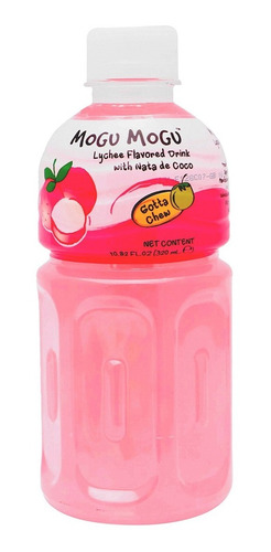 Bebida Mogu Mogu De Lychee Con Nata De Coco 320ml