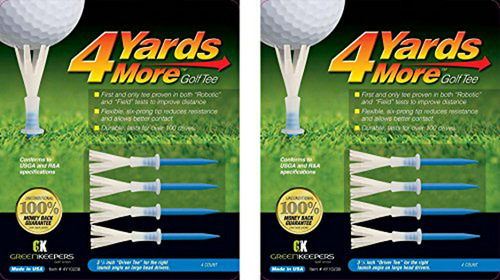 Tees De Golf  4 Yards More  - Azul (2 Uds.)